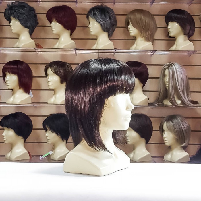 Как делают парики из искусственных волос